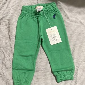 TBBC GATES SWEENEY Sweatpants kiawah green Nantucket 0-3 3-6 6-12 18-24 NEW baby